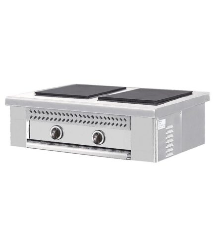 North E2Π Ηλεκτρική Εστία Διπλή 6kW 79x49x29cm