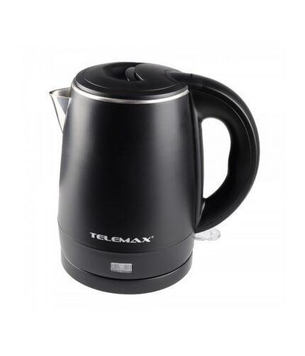 Telemax ZOS-136 Βραστήρας 1lt 1300W Μαύρος