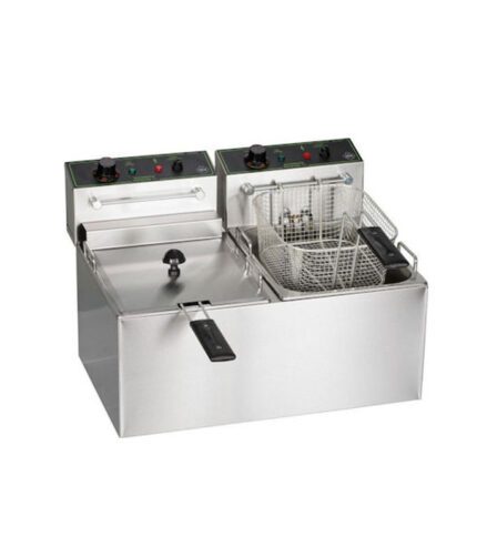 M&M equipment  F70 Ηλεκτρική Φριτέζα Διπλή 230V 7.6kW 2x7lt F70